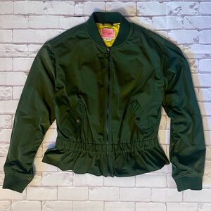 Kate Spade Green Bomber Jacket